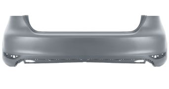 PARE-CHOCS VOLKSWAGEN JETTA 2011-2014 ARRIÈRE / AVEC APPRET