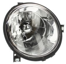 PHARE AVANT VOLKSWAGEN LUPO 1998-2005 BASE CHROMÉE / DROIT