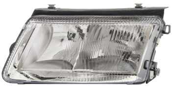 PHARE VOLKSWAGEN PASSAT 1997-2000 AVEC ANTIBROUILLARDS / LAMPES H4+H7 / GAUCHE