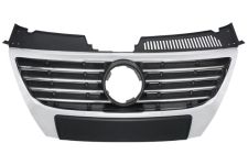 GRILLE VOLKSWAGEN PASSAT 2005-2010 FACE AVANT / LOGO 150MM / MOULURE CHROMÉE / CONTOUR CHROMÉ