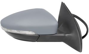 RÉTROVISEUR VOLKSWAGEN PASSAT CC 2012-2016 ÉLÉCTRIQUE / CHAUFFANT / FEU CLIGNOTANT / FEU DE SOL / RABATTABLE ÉLÉCTRIQUEMENT / AVEC APPRET / DROIT