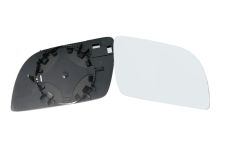 VERRE DE RÉTROVISEUR VOLKSWAGEN POLO 2001-2005 AVEC SUPPORT / CONVEXE / DROIT