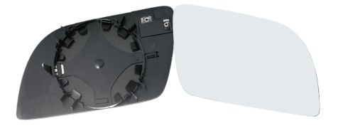 VERRE DE RÉTROVISEUR VOLKSWAGEN POLO 2001-2005 AVEC SUPPORT / CHAUFFANT / CONVEXE / DROIT