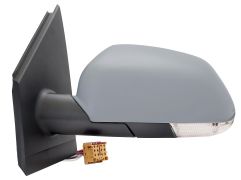 RÉTROVISEUR VOLKSWAGEN POLO 2005-2009 ÉLÉCTRIQUE / CHAUFFANT / FEU CLIGNOTANT / RABATTABLE ÉLÉCTRIQUEMENT / AVEC APPRET / GAUCHE