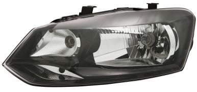 PHARE VOLKSWAGEN POLO 2009-2014 OPTIQUE SIMPLE / MODÈLE TRENDLINE / GAUCHE