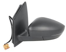 RÉTROVISEUR VOLKSWAGEN POLO 2009-2010 CONNECTEUR CARRE / MECANIQUE / FEU CLIGNOTANT / GAUCHE