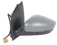 RÉTROVISEUR VOLKSWAGEN POLO 2009-2010 CONNECTEUR CARRE / ÉLÉCTRIQUE / CHAUFFANT / FEU CLIGNOTANT / AVEC APPRET / GAUCHE