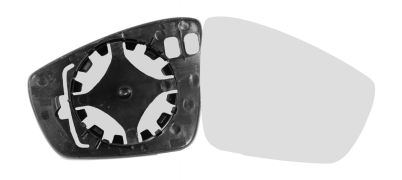 VERRE DE RÉTROVISEUR VOLKSWAGEN POLO 2009-2014 AVEC SUPPORT / CONVEXE / DROIT