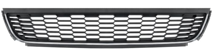 GRILLE VOLKSWAGEN POLO 2009-2014 PARE-CHOCS AVANT / CONTOUR CHROMÉ