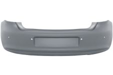 PARE-CHOCS VOLKSWAGEN POLO 2009-2014 ARRIÈRE / ÉCHAPPEMENT PETIT / AVEC CAPTEUR / AVEC APPRET
