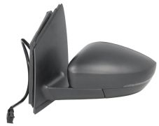 RÉTROVISEUR VOLKSWAGEN POLO 2010-2014 CONNECTEUR RECTANGULAIR / ÉLÉCTRIQUE / CHAUFFANT / FEU CLIGNOTANT / GAUCHE