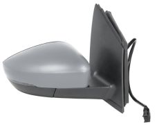 RÉTROVISEUR VOLKSWAGEN POLO 2010-2014 CONNECTEUR RECTANGULAIR / ÉLÉCTRIQUE / CHAUFFANT / FEU CLIGNOTANT / RABATTABLE ÉLÉCTRIQUEMENT / AVEC APPRET / DROIT