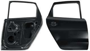 PORTE VOLKSWAGEN POLO 2009-2014 ARRIÈRE DROITE