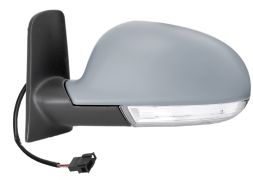 RÉTROVISEUR VOLKSWAGEN SHARAN 2004-2010 ÉLÉCTRIQUE / CHAUFFANT / FEU CLIGNOTANT / RABATTABLE ÉLÉCTRIQUEMENT / AVEC APPRET / GAUCHE