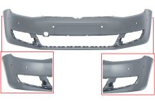 PARE-CHOCS VOLKSWAGEN SHARAN 2010-2022 AVANT / AVEC 6 CAPTEUR / AVEC PARK ASSIST / AVEC APPRET
