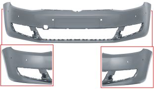 PARE-CHOCS VOLKSWAGEN SHARAN 2010-2022 AVANT / AVEC 6 CAPTEUR / AVEC PARK ASSIST / AVEC APPRET