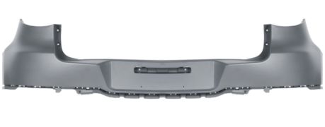 PARE-CHOCS VOLKSWAGEN TIGUAN 2007-2011 ARRIÈRE / AVEC APPRET