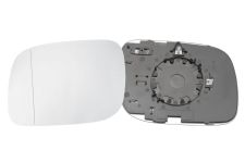 VERRE DE RÉTROVISEUR VOLKSWAGEN TOUAREG 2002-2007 AVEC SUPPORT / CHAUFFANT / ASPHÉRIQUE / GAUCHE