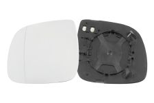VERRE DE RÉTROVISEUR VOLKSWAGEN TOUAREG 2007-2010 AVEC SUPPORT / CHAUFFANT / ASPHÉRIQUE / GAUCHE