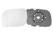 VERRE DE RÉTROVISEUR VOLKSWAGEN TOUAREG 2002-2007 AVEC SUPPORT / ASPHÉRIQUE / GAUCHE