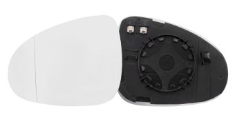 VERRE DE RÉTROVISEUR VOLKSWAGEN TOUAREG 2010-2014 AVEC SUPPORT / CHAUFFANT / ASPHÉRIQUE / GAUCHE