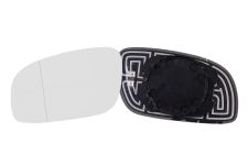 VERRE DE RÉTROVISEUR VOLKSWAGEN TOURAN 2003-2006 AVEC SUPPORT / CHAUFFANT / ASPHÉRIQUE / GAUCHE