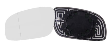 VERRE DE RÉTROVISEUR VOLKSWAGEN TOURAN 2003-2006 AVEC SUPPORT / CHAUFFANT / ASPHÉRIQUE / GAUCHE