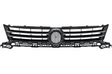 GRILLE VOLKSWAGEN CADDY 2010-2015 FACE AVANT / NOIRE / AVEC MOULURE CHROMÉE 