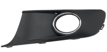 GRILLE VOLKSWAGEN CADDY 2010-2015 PARE-CHOCS AVANT / AVEC ANTIBROUILLARD / CONTOUR CHROMÉ / GAUCHE