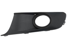 GRILLE VOLKSWAGEN CADDY 2010-2015 PARE-CHOCS AVANT / AVEC ANTIBROUILLARD / CONTOUR NOIR / GAUCHE