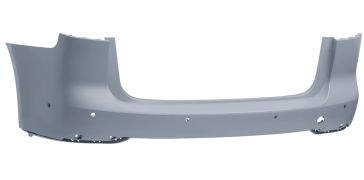 PARE-CHOCS VOLKSWAGEN TOURAN 2010-2015 ARRIÈRE / AVEC 6 CAPTEUR / PARK ASSIST / AVEC APPRET