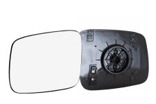VERRE DE RÉTROVISEUR VOLKSWAGEN TRANSPORTER T4 1990-1996 AVEC SUPPORT / CHAUFFANT / PLAT / GAUCHE