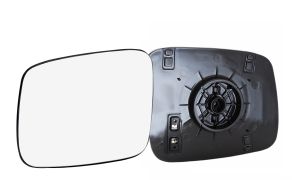 VERRE DE RÉTROVISEUR VOLKSWAGEN CARAVELLE 1990-1996 AVEC SUPPORT / CHAUFFANT / PLAT / GAUCHE