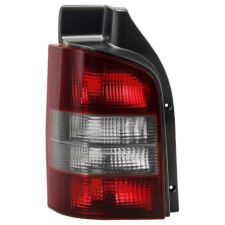 FEU ARRIÈRE VOLKSWAGEN TRANSPORTER T5 2003-2009 1 HAYON ARRIÈRE / BLANC / FOND NOIR / GAUCHE
