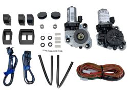 KIT LÈVE-VITRE VOLKSWAGEN CARAVELLE 2003-2009 TRANSFORMATION DE MANUEL A ÉLÉCTRIQUE / KIT COMPLET / AVANT 
