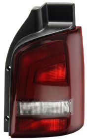 FEU ARRIÈRE VOLKSWAGEN TRANSPORTER T5 2010-2015 1 HAYON ARRIÈRE / FOND NOIR DROIT