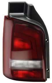 FEU ARRIÈRE VOLKSWAGEN TRANSPORTER T5 2010-2015 1 HAYON ARRIÈRE / FOND NOIR GAUCHE