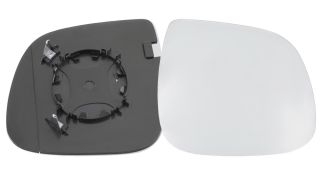 VERRE DE RÉTROVISEUR VOLKSWAGEN CARAVELLE 2010-2015 AVEC SUPPORT DIAMETRE 84mm / CONVEXE / DROIT