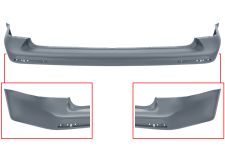 PARE-CHOCS VOLKSWAGEN CARAVELLE 2012-2015 ARRIÈRE / AVEC APPRET