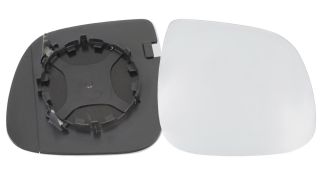 VERRE DE RÉTROVISEUR VOLKSWAGEN CARAVELLE 2010-2015 AVEC SUPPORT DIAMETRE 108mm / CONVEXE / DROIT