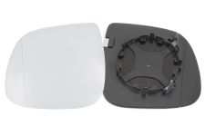 VERRE DE RÉTROVISEUR VOLKSWAGEN TRANSPORTER T5 2010-2015 AVEC SUPPORT DIAMETRE 108mm / ASPHÉRIQUE / GAUCHE