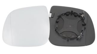 VERRE DE RÉTROVISEUR VOLKSWAGEN CARAVELLE 2010-2015 AVEC SUPPORT DIAMETRE 108mm / ASPHÉRIQUE / GAUCHE