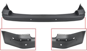 PARE-CHOCS VOLKSWAGEN CARAVELLE 2015-2020 ARRIÈRE / 1 HAYON ARRIÈRE / AVEC 6 CAPTEUR / AVEC PARK ASSIST