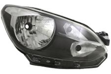 PHARE AVANT VOLKSWAGEN UP 2012-2016 BASE NOIRE / AVEC BORD NOIR / DROIT