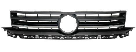 GRILLE VOLKSWAGEN CADDY 2015-2020 FACE AVANT / NOIR / AVEC MOULURE CHROMÉE