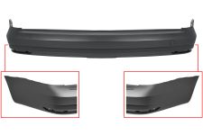 PARE-CHOCS VOLKSWAGEN CADDY 2015-2020 ARRIÈRE / CHASSIS LONG 
