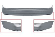 PARE-CHOCS VOLKSWAGEN CADDY 2015-2020 ARRIÈRE / CHASSIS LONG / AVEC APPRET