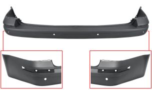 PARE-CHOCS VOLKSWAGEN CARAVELLE 2015-2020 ARRIÈRE / 1 HAYON ARRIÈRE / AVEC 4 CAPTEUR