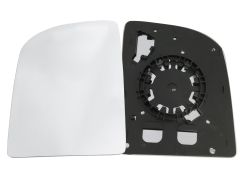 VERRE DE RÉTROVISEUR VOLKSWAGEN CRAFTER 2017-> AVEC SUPPORT / SUPÉRIEUR / CONVEXE / GAUCHE