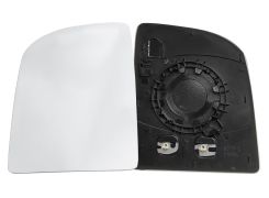 VERRE DE RÉTROVISEUR VOLKSWAGEN CRAFTER 2017-> AVEC SUPPORT / SUPÉRIEUR / CHAUFFANT / CONVEXE / GAUCHE